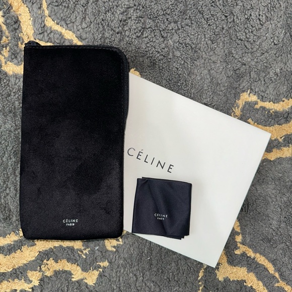 Celine Zip Pouch Sunglass Case - Picture 1 of 2